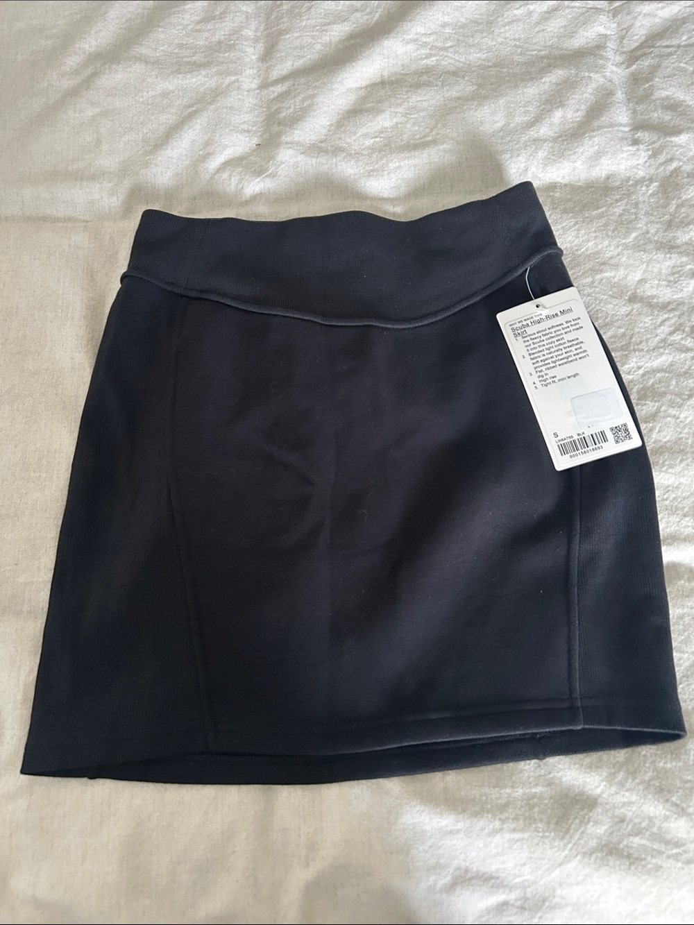 lululemon athletica Black Mini Skirt